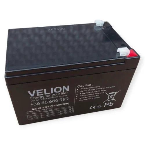 650831 Baterie bicicleta electrica 12v 12Ah (6-DZM-10)