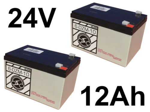 Acumulator pentru bicicletă electrică (6-DZM-10) 24V 12Ah VLC517969