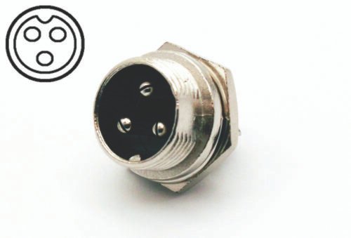 Priză de încărcare (3PM12) pentru bicicletă electrică VLC787506 Priză de încărcare (3PM12) pentru bicicletă electrică VLC787506