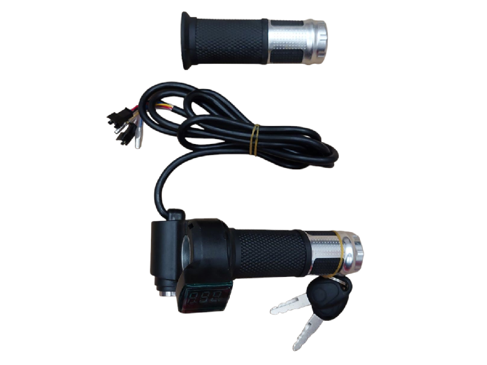 Maneta de accelerație 4 în 1 pentru biciclete electrice VLC636335 Maneta de accelerație 4 în 1 pentru biciclete electrice VLC636335