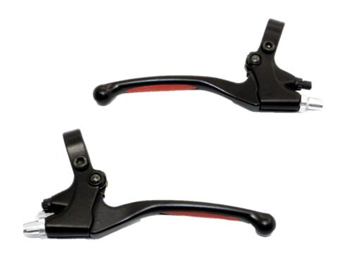 Manete de frână negre pentru bicicletă electrică (pereche) VLC639447 Manete de frână negre pentru bicicletă electrică (pereche) VLC639447