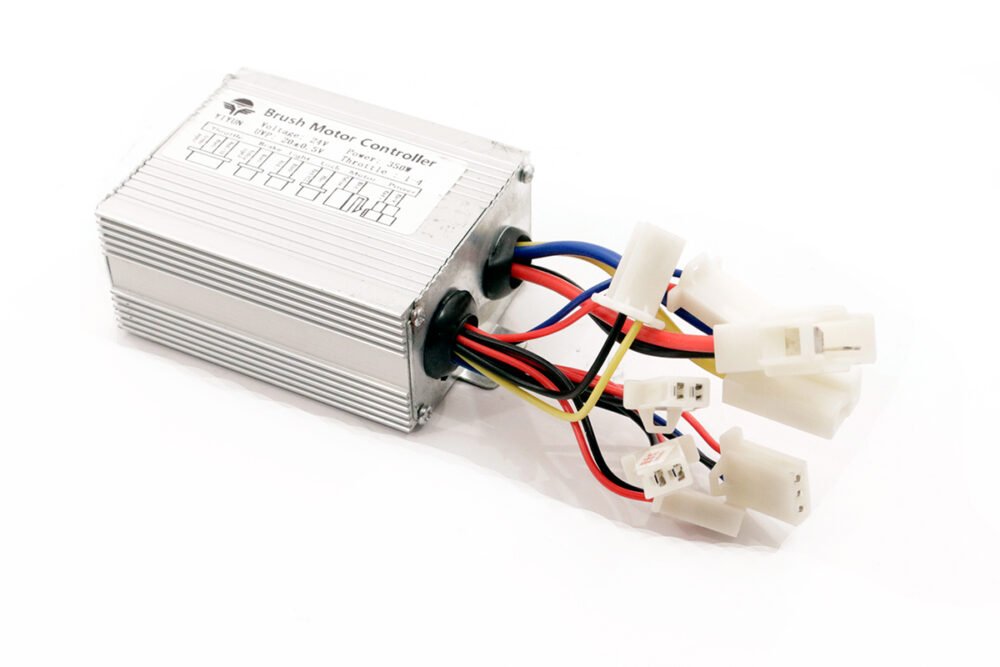 Controler electric pentru bicicletă electrică 24V 350W (perie de carbon) VLC995388